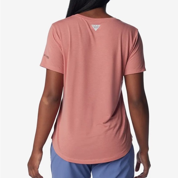 New! Columbia Omni-Wick Slack Water Knit Tee 11 - Picture 9 of 9